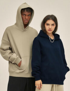 High quality french terry hoodie