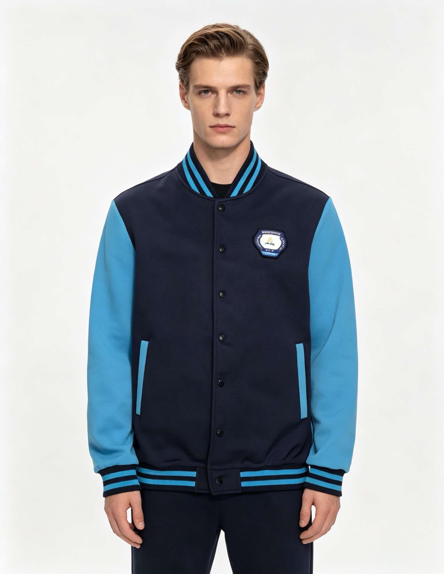 buttons up baseball jackets